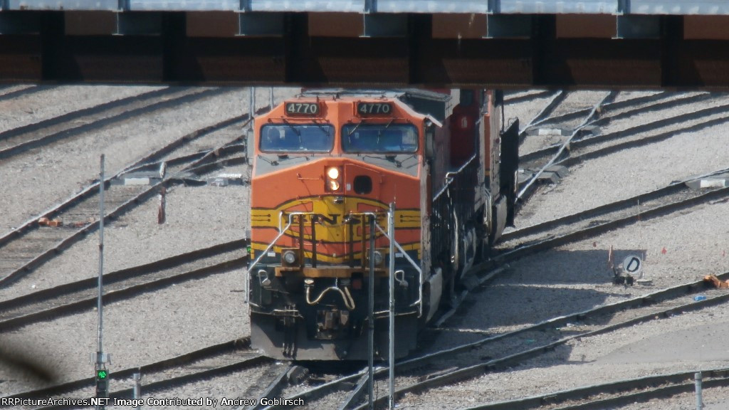 BNSF 4770 Light Power